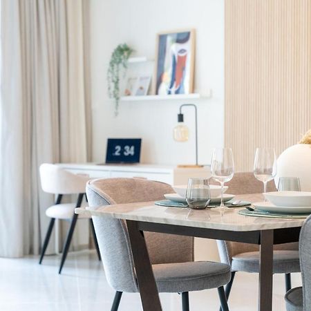 Higuests - Elegant Apt With Terrace Minutes From Burj Khalifa 迪拜 外观 照片