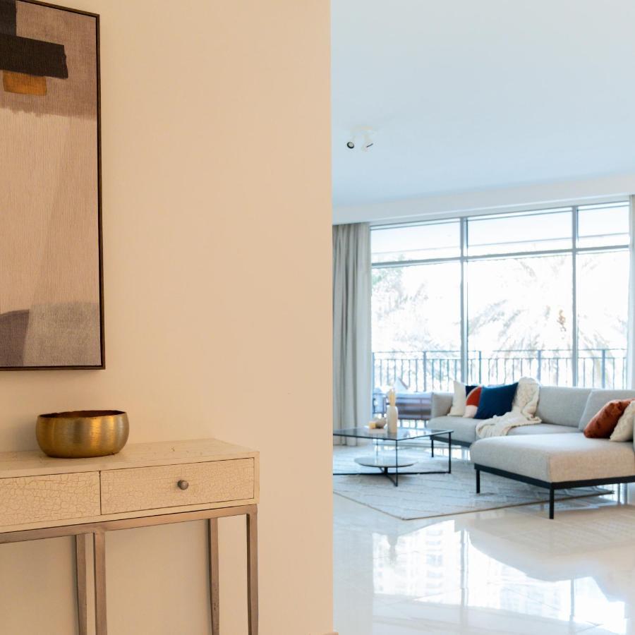 Higuests - Elegant Apt With Terrace Minutes From Burj Khalifa 迪拜 外观 照片