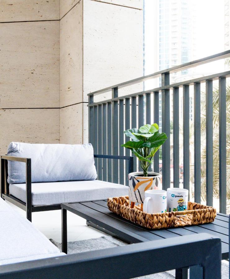 Higuests - Elegant Apt With Terrace Minutes From Burj Khalifa 迪拜 外观 照片