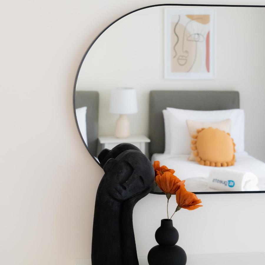 Higuests - Elegant Apt With Terrace Minutes From Burj Khalifa 迪拜 外观 照片