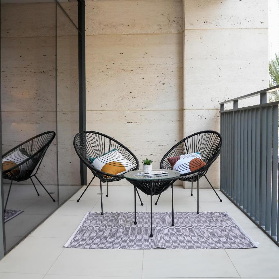 Higuests - Elegant Apt With Terrace Minutes From Burj Khalifa 迪拜 外观 照片